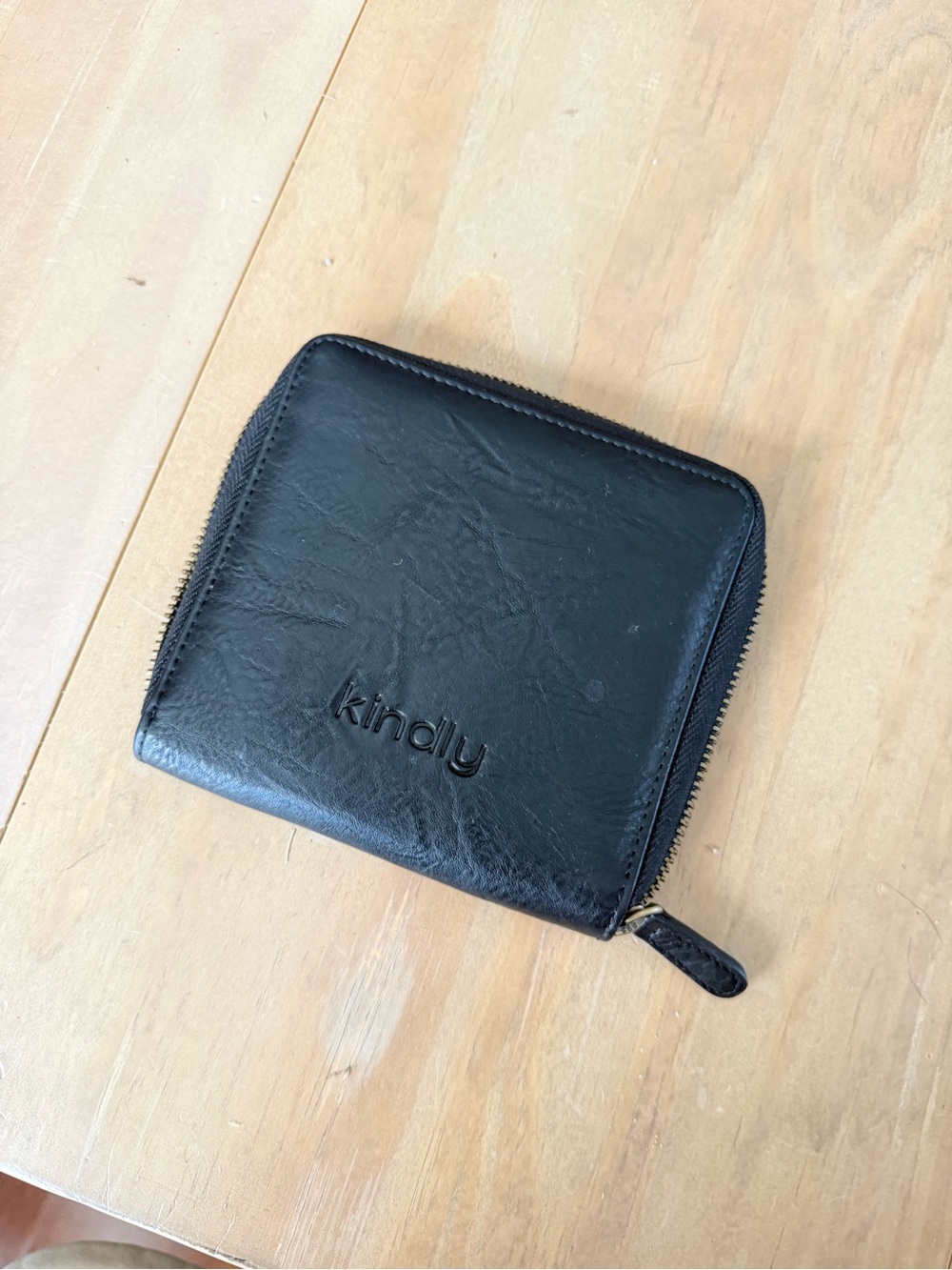 Kindly SD Card black leather Holder